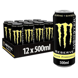 Monster Reserve White Pineapple 500ml Price Marked £1.75