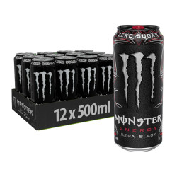 Monster Ultra Black 500ml