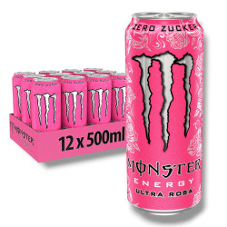 Monster Ultra Rosa 6/4/500ml