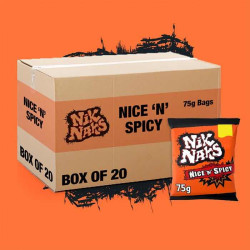 Nik Nak Nice N Spicy Price Marked £1.35