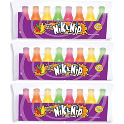 Nik-L-Nip Mini Drinks Wax Bottles 8 Pack (79g)