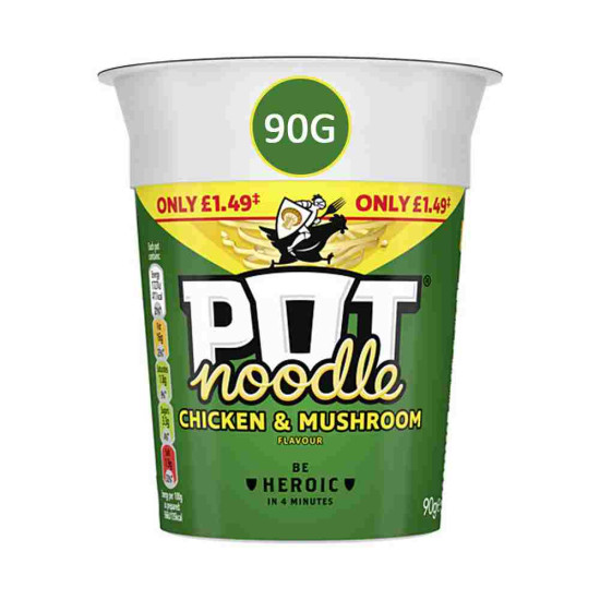 Pot Noodle Chicken & Mushroom Flavour PMP £1.49