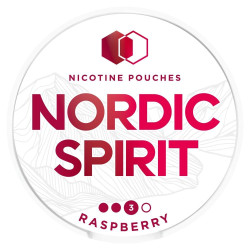 Nordic Spirit Strong 9mg Nicotine Pouches [Raspberry / 9mg]