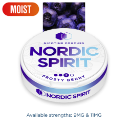 Nordic Spirit Strong 9mg Nicotine Pouches [Frosty Berry / 9mg]
