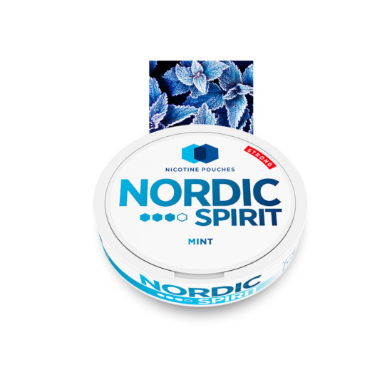 Nordic Spirit Strong 9mg Nicotine Pouches [Mint / 9mg]