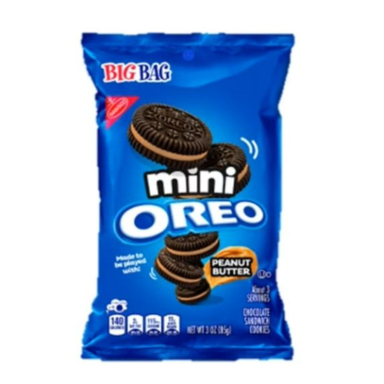 Oreo Peanut Butter Mini’s Big Bag 3oz (85g)-12CT