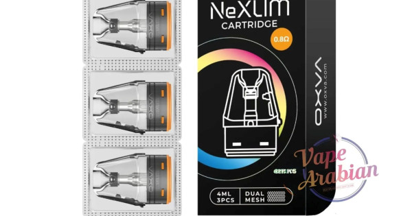oxva nexlim 0.4 OXVA NeXlim Replacement Pods 4ML (3|Pack) main image 0