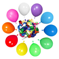Party Ballons Assorted Colours 2.8g