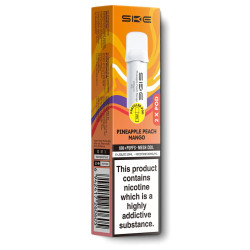 Pineapple Peach Mango | SKE Crystal 600 Pro Prefilled Pods 20mg Pineapple Peach Mango | SKE Crystal 600 Pro Prefilled Pods 20mg
