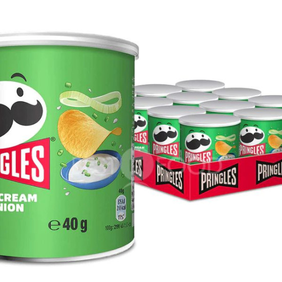 Pringles Pop & Go Sour Cream & Onion 40g