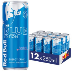 Red Bull Blue edition Junberry Price Mark £1.55 Red Bull Blue edition Junberry Price Mark £1.55