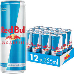 Red Bull Sugar Free 355mlx12 PM-£2