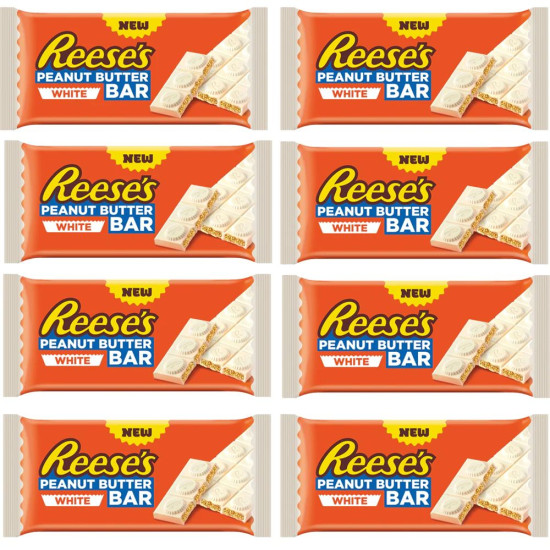 Reese’s Peanut Butter White Bar Uk 90g Reese’s Peanut Butter White Bar Uk 90g