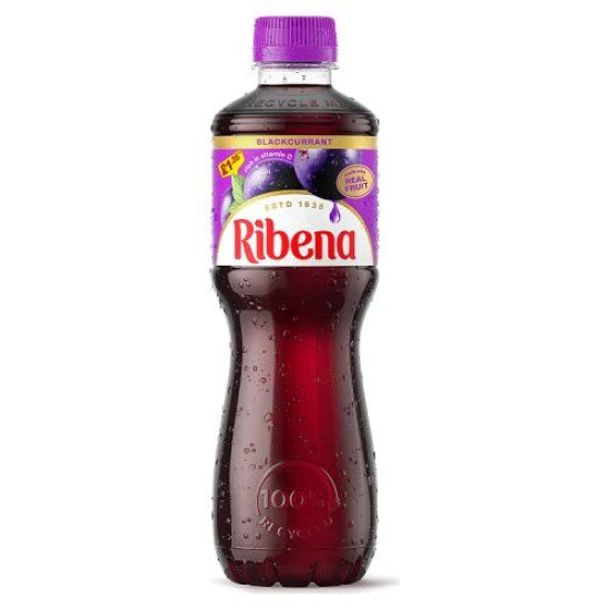 Ribena Blackcurrant 500ml Price Marked £1.35