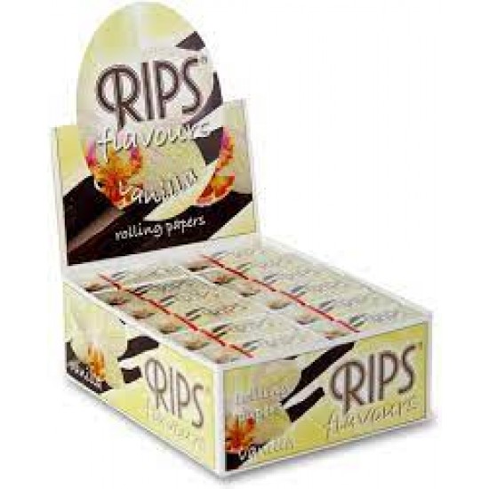 Rips Vanilla Flavored Rolling Papers