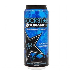 Rockstar xdurance blue/pom £1.29p 12x500ml Rockstar xdurance blue/pom £1.29p 12x500ml