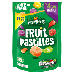 Rowntress Fruit Pastilles 114g