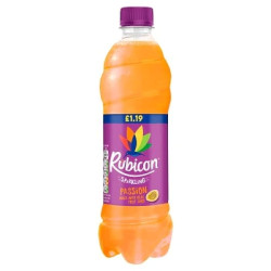 Rubicon Sparkling Passion Fruit Price Mark £1.19