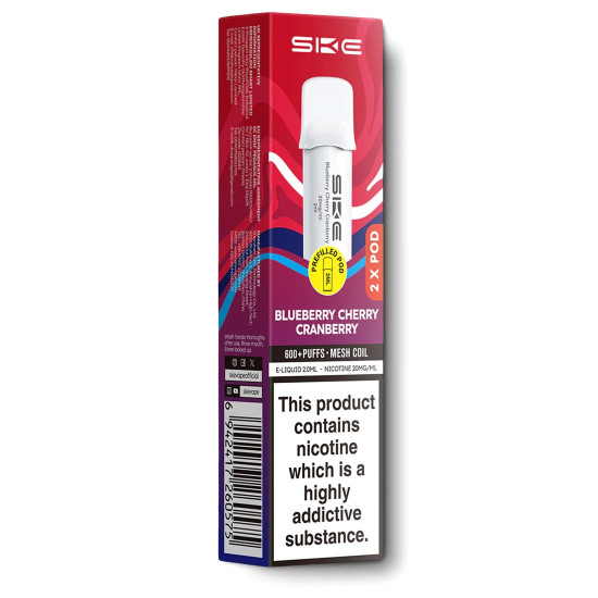 SKE 600 PRO POD BLUEBERRY CHERRY CRANBERRY - 20 MG