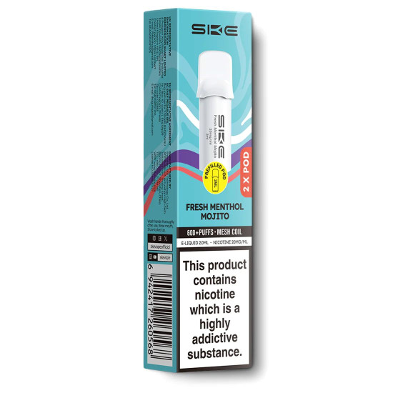 SKE 600 PRO POD FRESH MENTHOL MOJITO - 20 MG