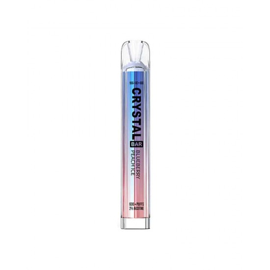 Blueberry Peach Ice SKE Crystal Bar 600 Disposable Vape