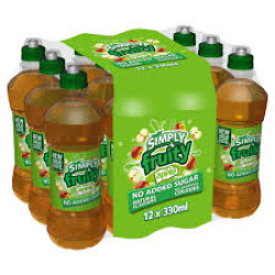 Simply Fruity Apple 330ml x 12