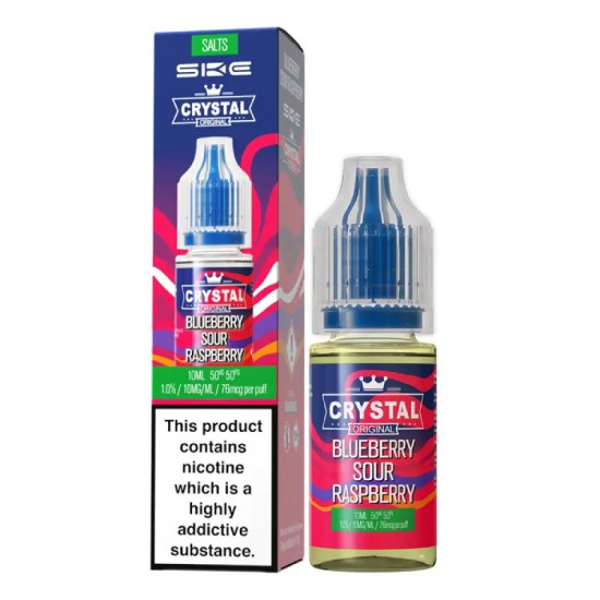 Blueberry Sour Raspberry | SKE Crystal Original Nic Salts 10ml | 20mg