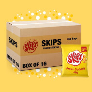 Skips 45g (16 Pack) Price Marked £1.35