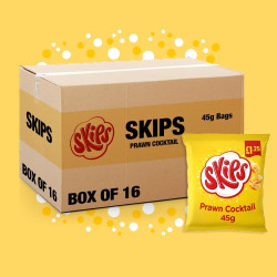 Skips Prawn Cocktail 16 x 45g Price Marked £1.35