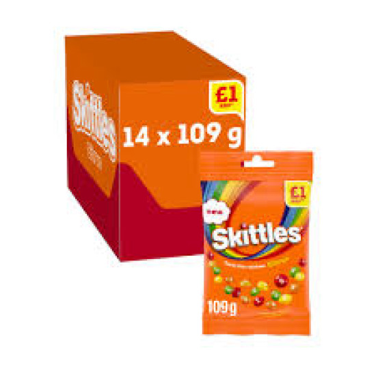 Skittle Citrus Bag Price Marked £1