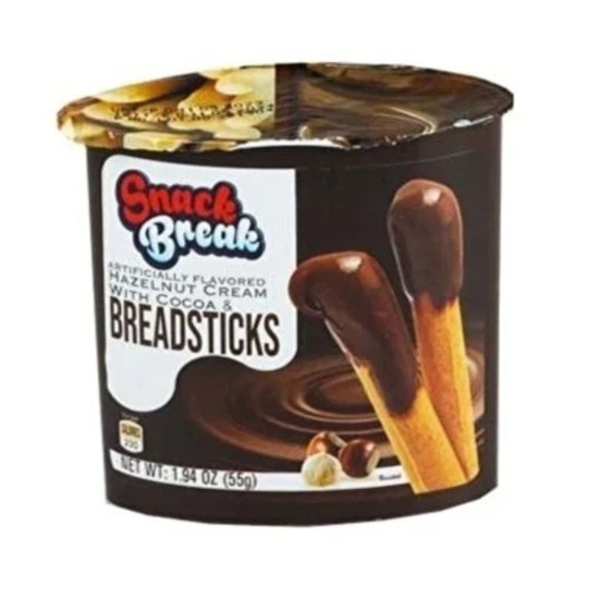 Snack Break Breadsticks Hazelnut 55g