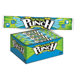 Sour Punch Blue Raspberry Straws-24CT Sour Punch Blue Raspberry Straws-24CT
