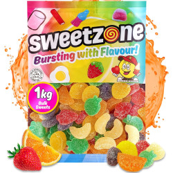 Sweet Zone Fruit Jellies 1kg Bags