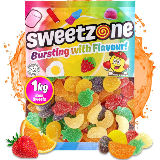 Sweet Zone Fruit Jellies 1kg Bags