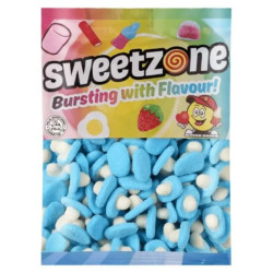 Sweet Zone Giant Blue Raspberry Mushrooms 1kg Bag