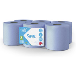 Swift Blue Centrer Feed Rolls 