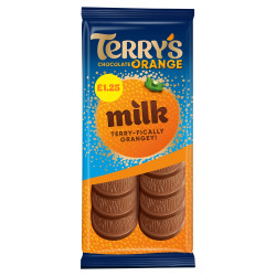 Terry Orange Milk Chocolate 90g Price Marked £1.25