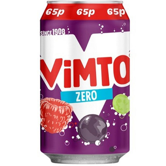 Vimto Cans 330ml x 24 Price Marked 65p