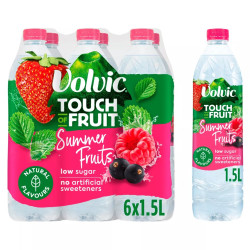 Volvic Touch Of Summer Fruits 1.5Ltr