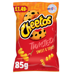 Walkers Cheetos Twisted Sweet & Spicy PM-£1.49