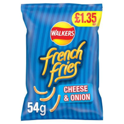 Walkers French Fries Cheese and Onion PMP £1.35