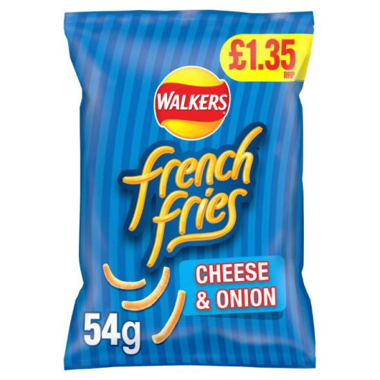 Walkers French Fries Cheese and Onion PMP £1.35