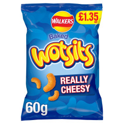 Walkers Wotsists Really Cheese Price Marked £1.35