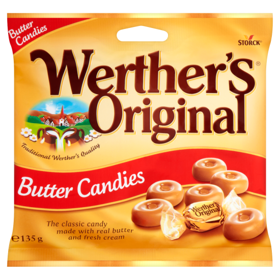 Werthers Original Butter Candies 135g x 24 Werthers Original Butter Candies 135g x 24