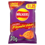 Wortsits  Extra Flaming hot £1.25 15x70g