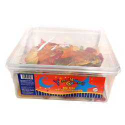 Yummy Gummy Big Fish Tub 1000g