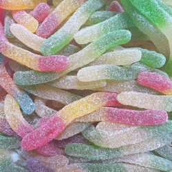 Yummy Gummy  Fizzy Worms 1kg Bags Yummy Gummy  Fizzy Worms 1kg Bags
