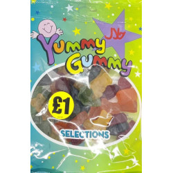 Yummy Gummy Selections £1 Bag