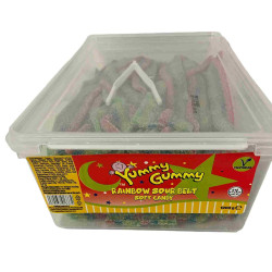Yummy Gummy Sour Belt Rainbow  Yummy Gummy Sour Belt Rainbow
