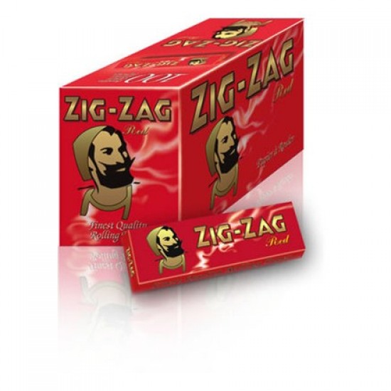 Zig Zag Red Small Rolling Papers 100 pack